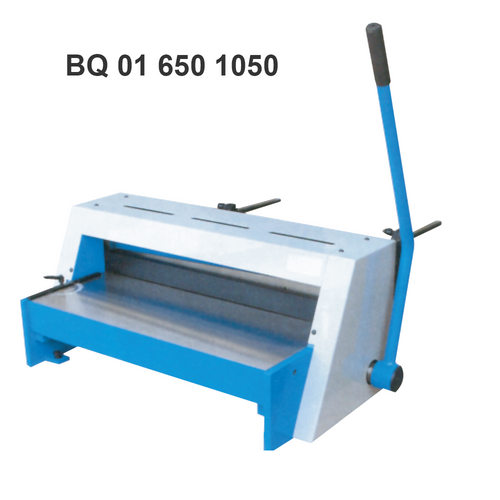 BQ 01-1.25×650/BQ 01-1.0×1050   Manual Plate shears Machines