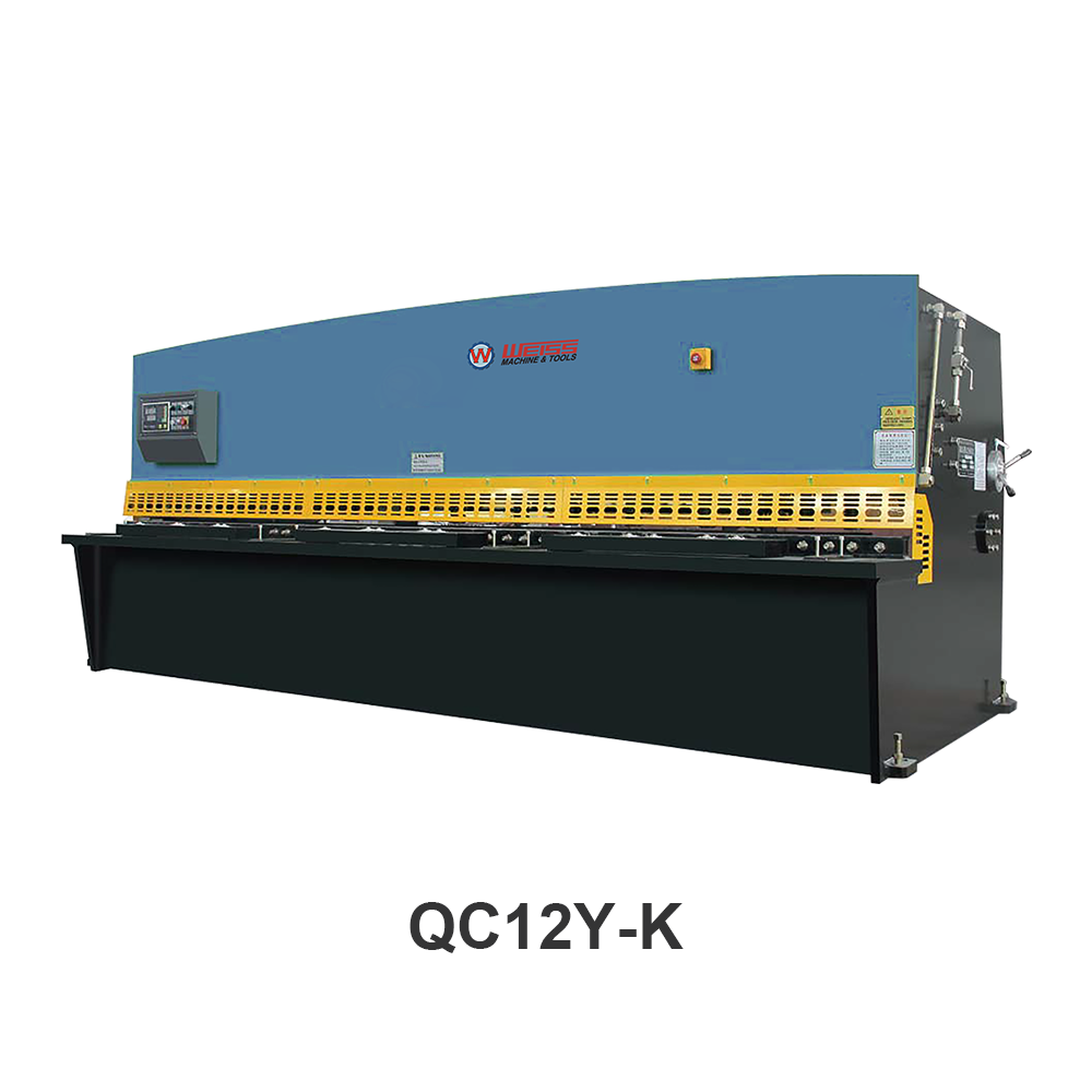 QC12Y/K  Series hydraulic CNC swing shearing machine