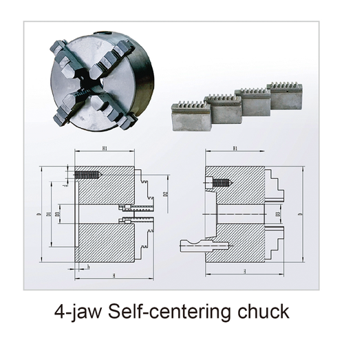 4-jaw Self-centering chuck    K12