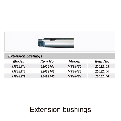 Extension bushings