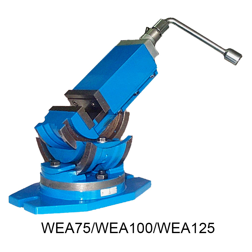 Dreidimensionaler Schraubstock WEA75/WEA100/WEA125