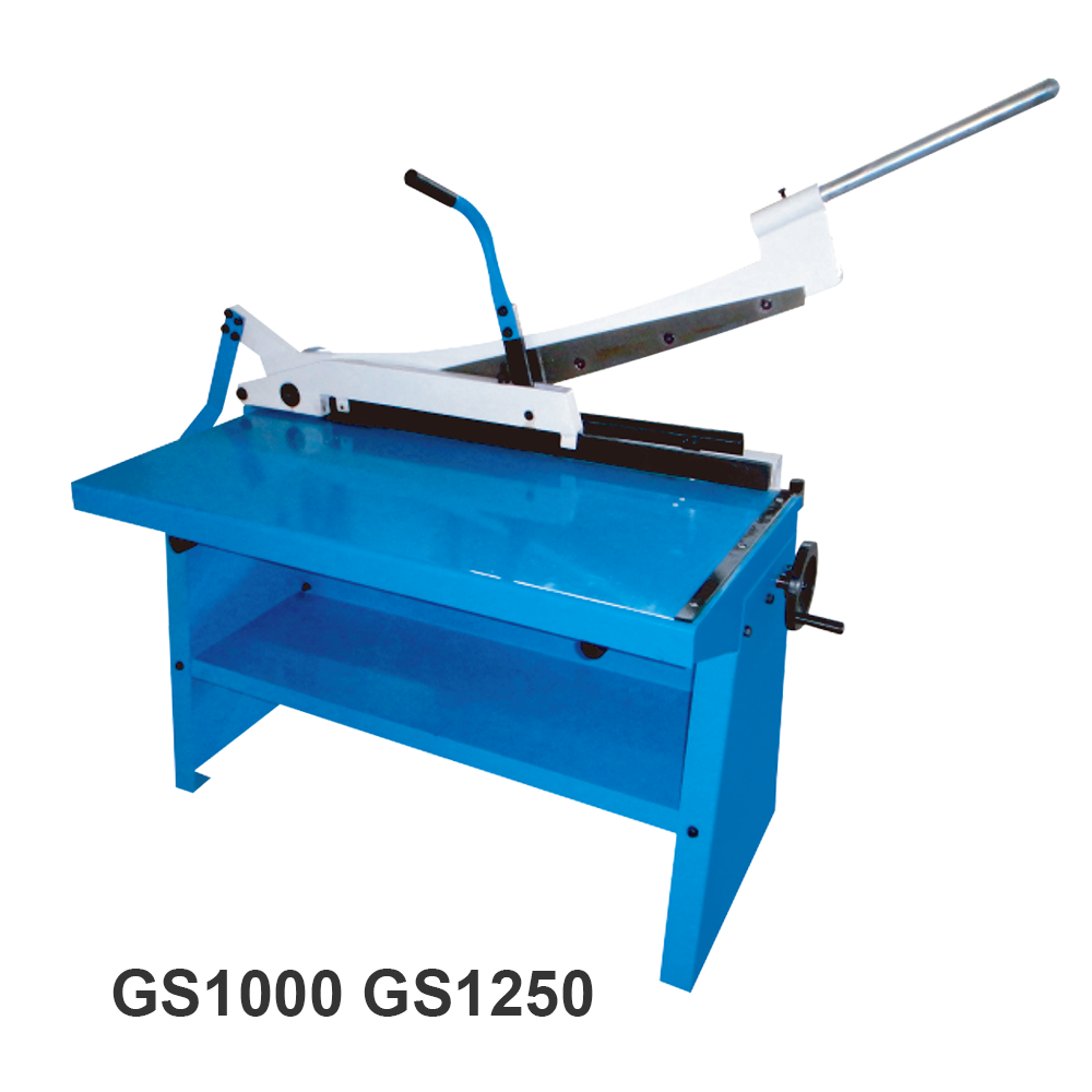 GS-1000/GS-1250/GS-1000C/GS-1000A/GS-1250A/GC-1010 수동 판 가위 기계