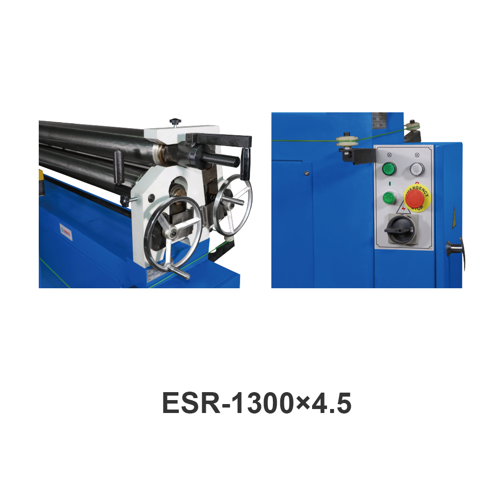 ESR-1300x2.5/ESR-1300x4.5/ESR-1550x3.5/ESR-2020x3.5/ESR-2070x2.5/ESR-2070x3.5 Electric Slip Rolls Machines