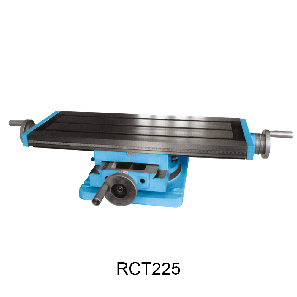 Tavolo a slitta incrociata con base girevole RCT225/RCT330/RCT425/RCT600