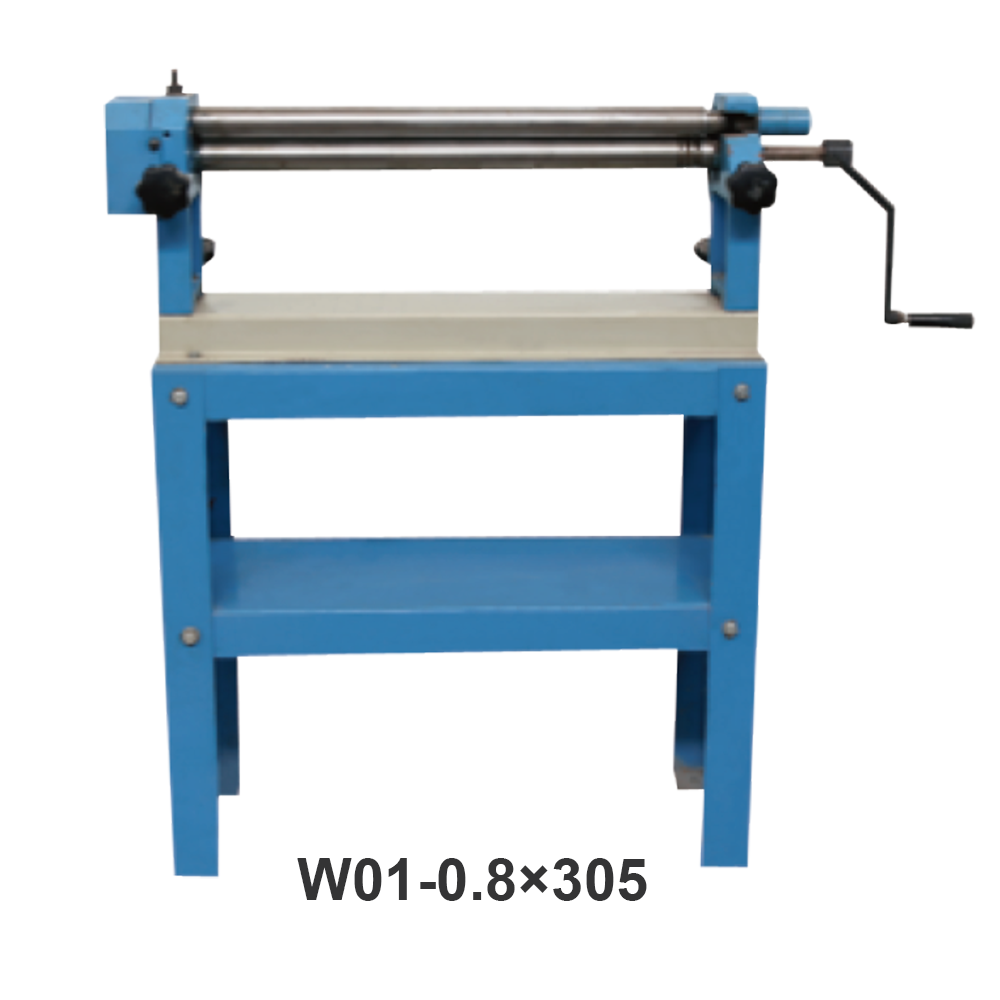 W01-0.8x305/W01-0.8x610/W01-0.8x915/W01-0.8x1000/W01-1.5x1300  Manual Slip Rolls Machines