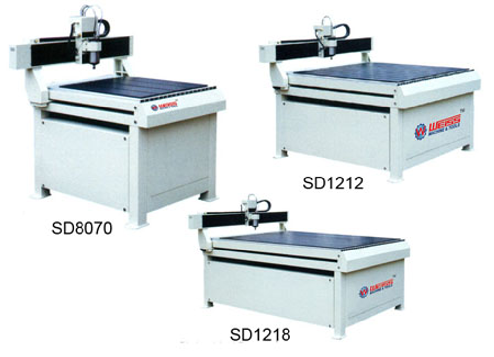 SD8070 / SD1212 / SD1218 / SD2030: potente máquina de grabado CNC