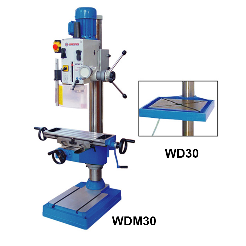Perforadoras verticales WD30/WDM30/WD30F/WDM30F