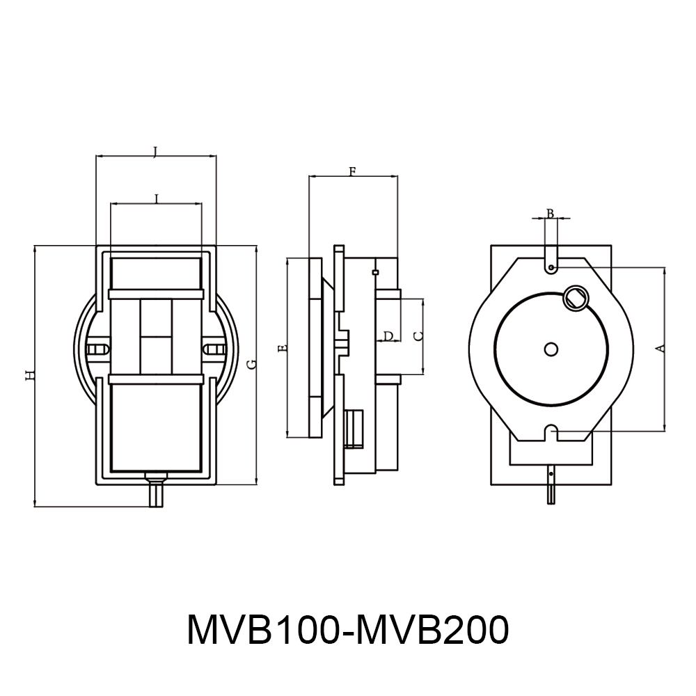 Morsa a macchina con base girevole MVB100/MVB125/MVB150/MVB200