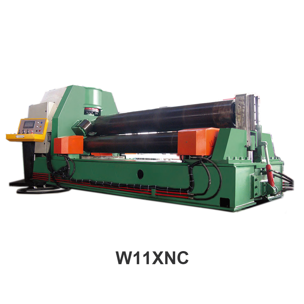 W11XNC Series Lower roller horizontal adjustable plate rolling machine