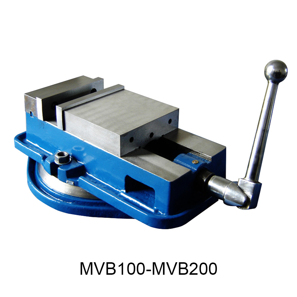 Машинные тиски с поворотным основанием MVB100/MVB125/MVB150/MVB200