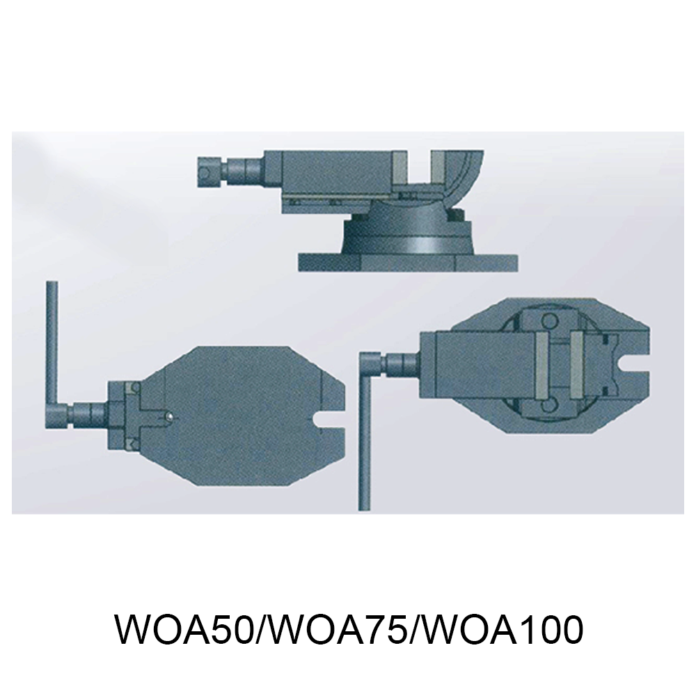 Двумерные тиски WOA50/WOA75/WOA100