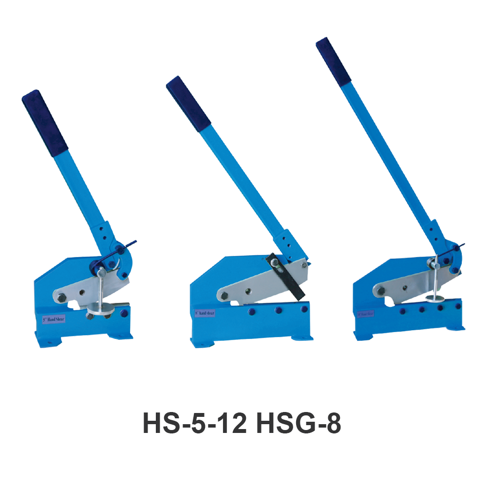 HS-5/HS-6/HS-8/HS-10/HS-12/HSG-8 수동 플레이트 가위 기계