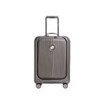 Silver hard case luggage