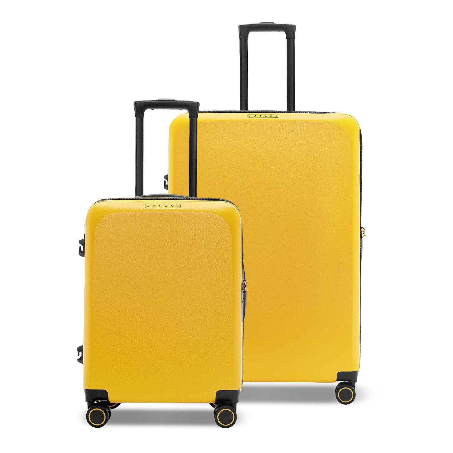 Yellow suitcase set