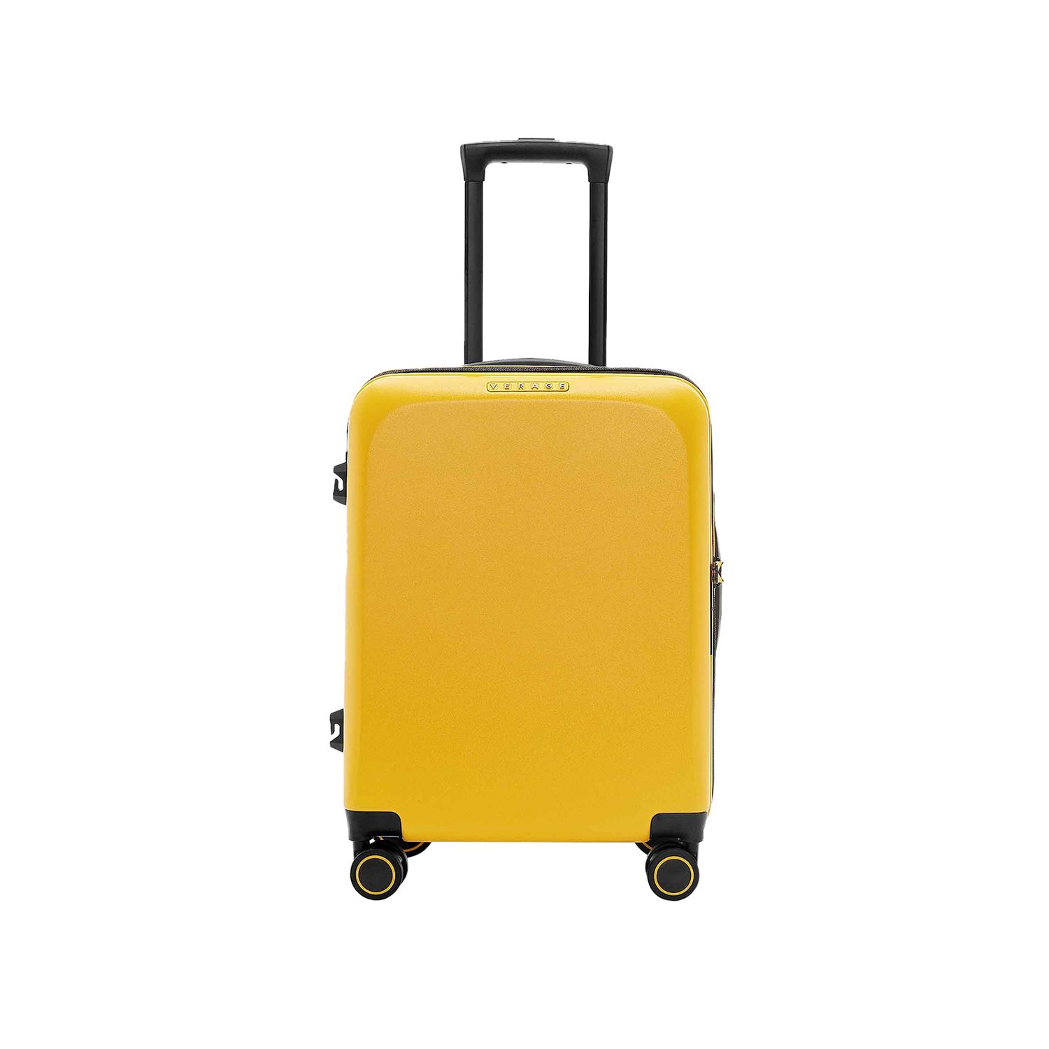 Hard shell suitcase yellow