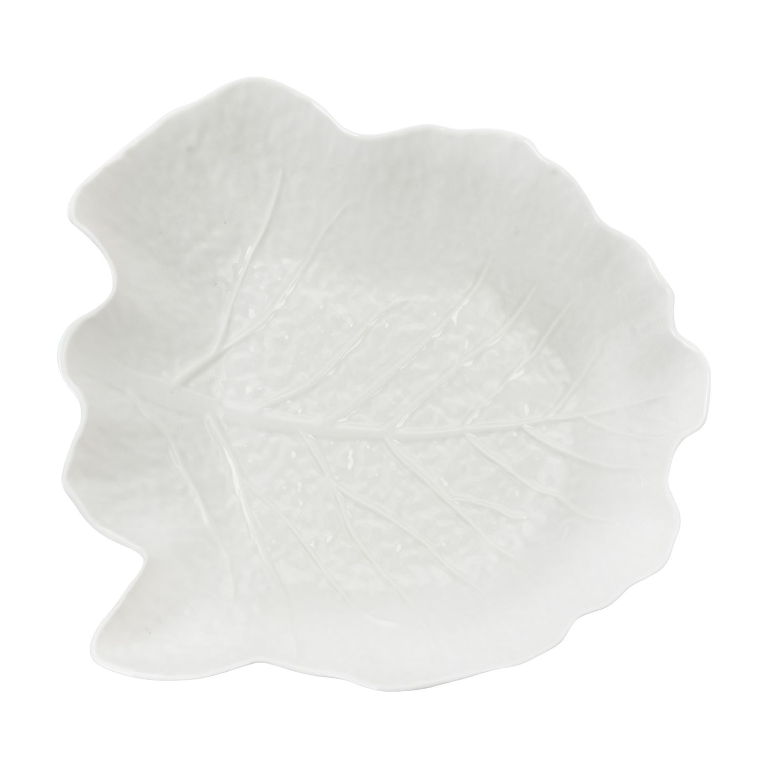 Magnoble White Large Cabbage Leaf Bowl