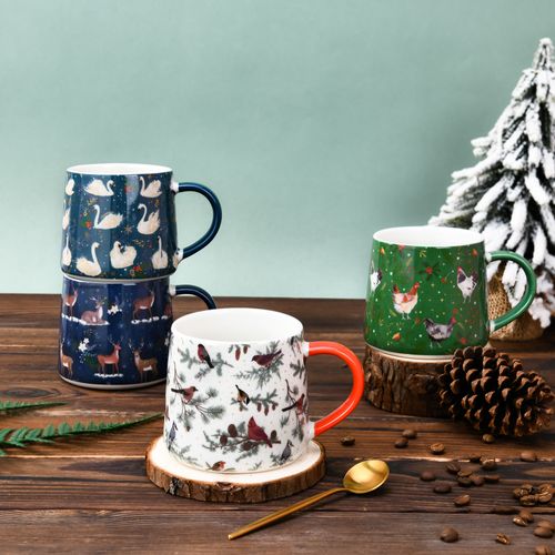 Joyful Festivities 370ml Mug Set