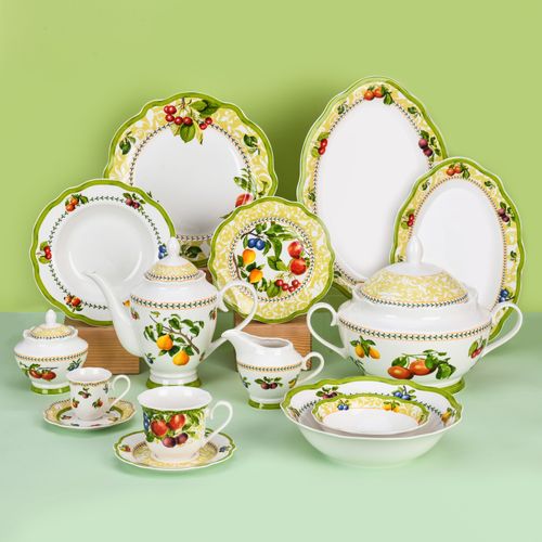 Verdant Orchard 1100ml Teapot Set