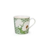 mug in Magnoble Green Blossom Dinner Set with Flower Design