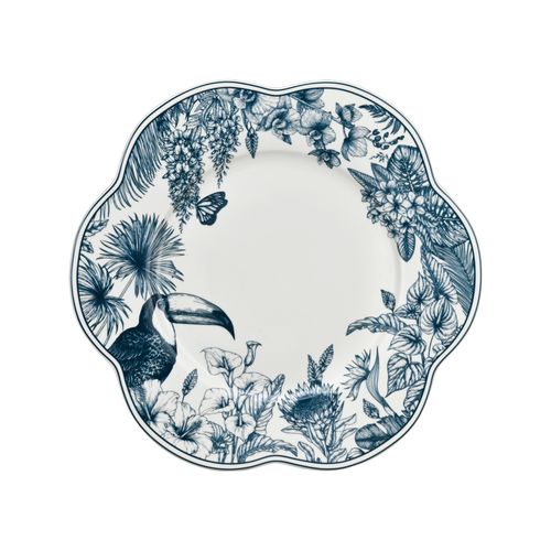 20pcs Blue Vintage Ceramic Dinnerware Set