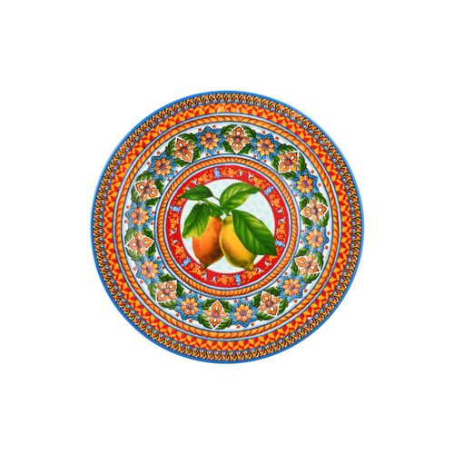 Fruit Delight Ceramic Dinner Plate Set