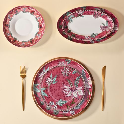 Pink Petals Dinner Plate