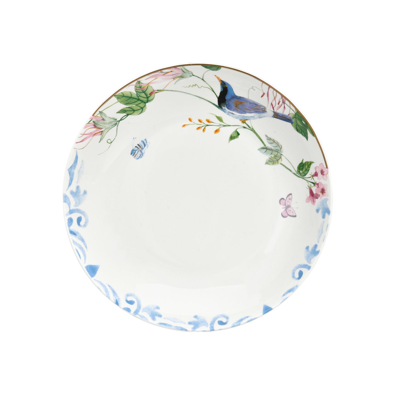 plate in FOREST BIRD Dinner Set with beautiful birds