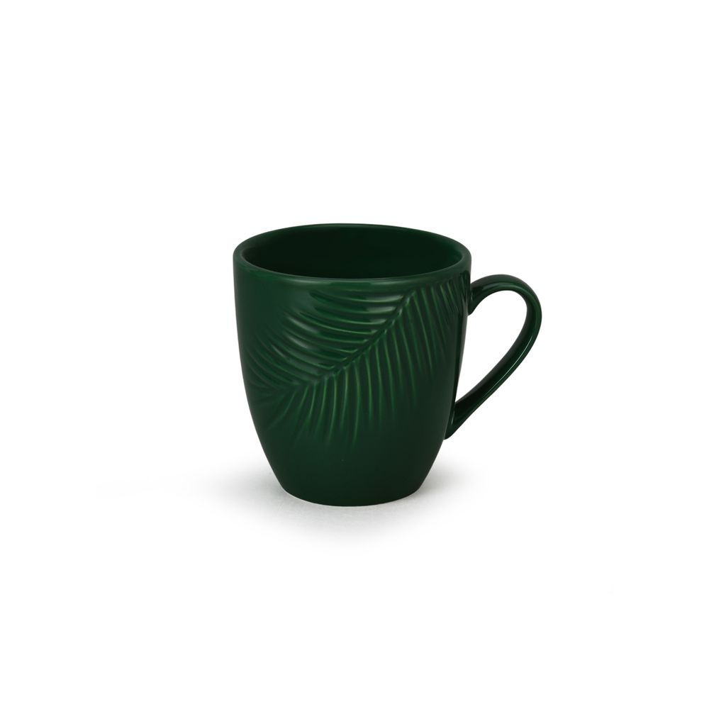 Emerald Leaves Mug