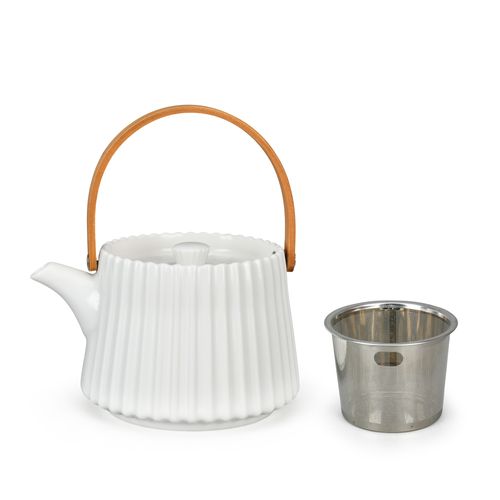 Monochrome Elegance Tea Set