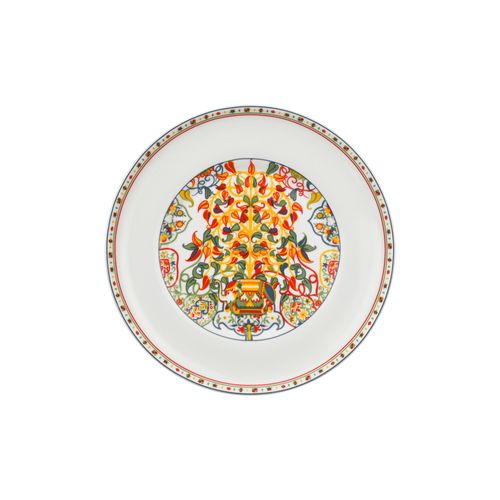 Vibrant Floral Dinner Plate