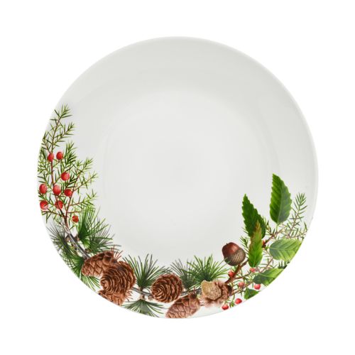 20pcs Pinecone Christmas Porcelain Dinnerware Set