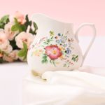 floral tea pot in Magnoble Pink Flower Dinner Set