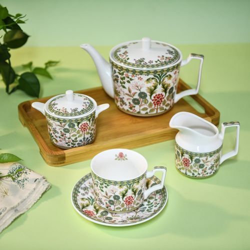 Spring Mood Ceramic Teapot Set