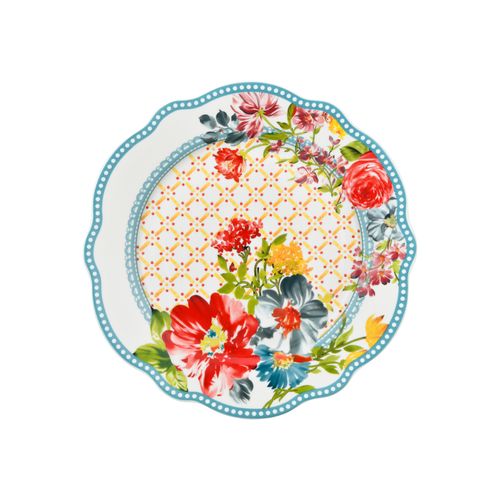 Vibrant Lotus Dinner Plate