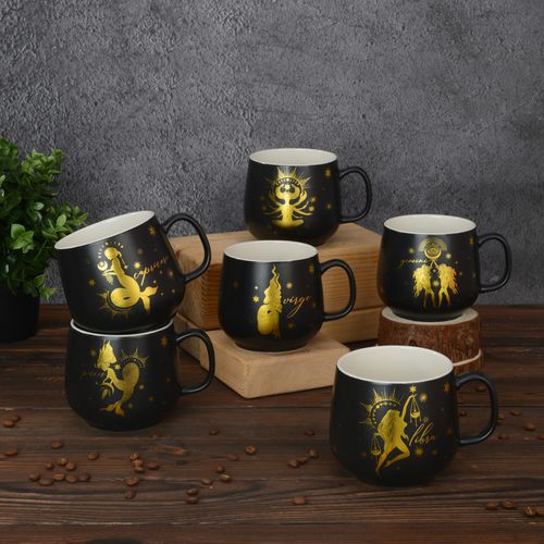 Zodiac Gilded 450ml Mug