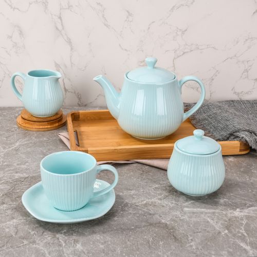 Serene Elegance Tea Set