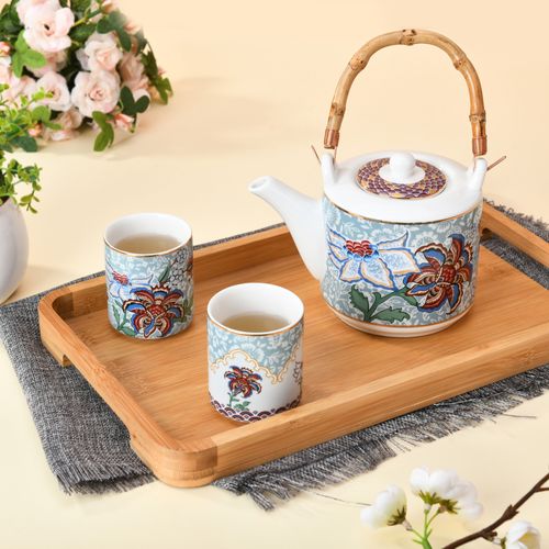 Vintage Floral Teapot Set