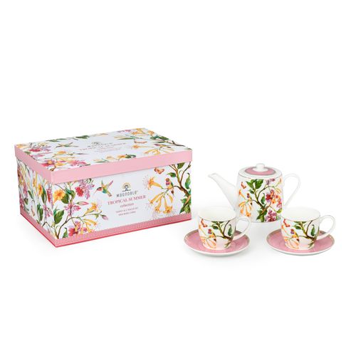 Pink Serenity 950ml Teapot Set