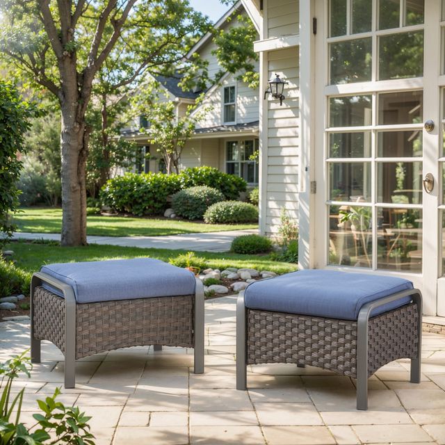 Outdoor Ottoman, HW Series