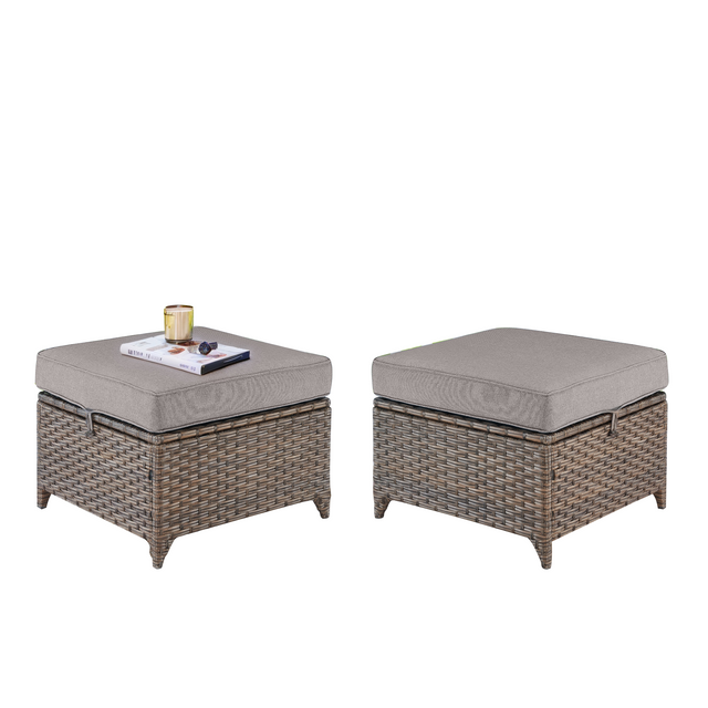 Outdoor Ottoman, DAR Series