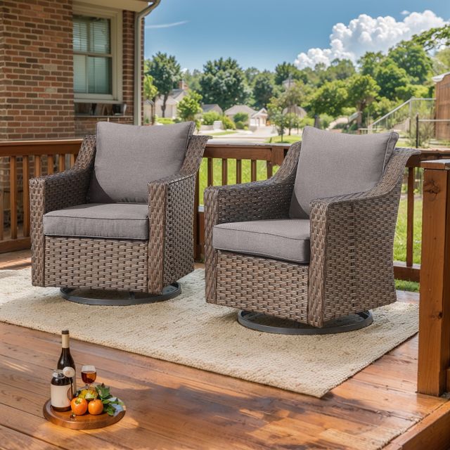 Outdoor Swivel Glider Chairs, DAR Series