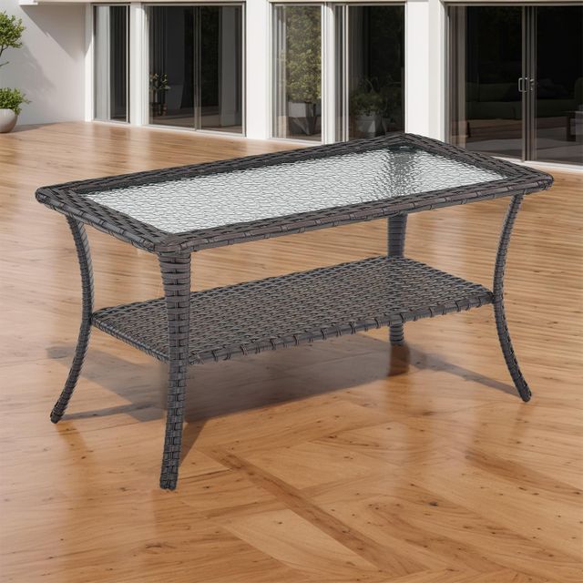 Outdoor 40" Rattan Coffee Table, NTC Series