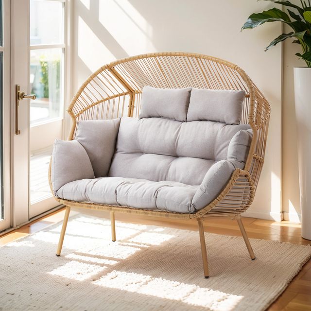 Save 50% - Loveseat Egg Chair