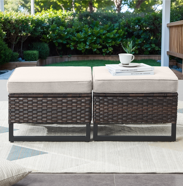 Outdoor Ottoman, GRS Series