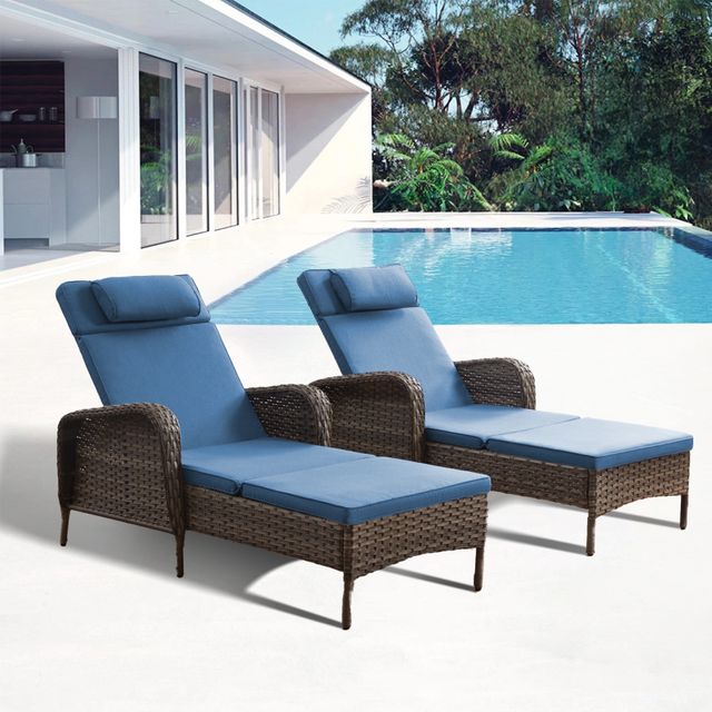 Outdoor 5 Position Adjustable Chaise Longue 1 PC, NTC Series