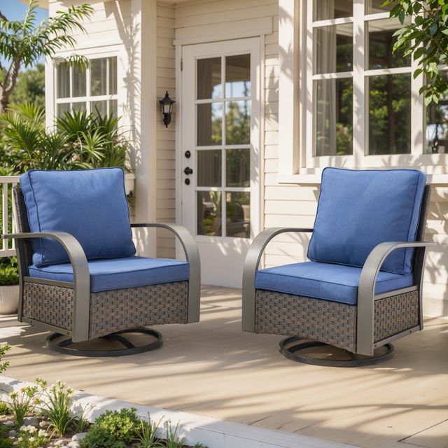 Outdoor Swivel Glider Chairs, HW Series