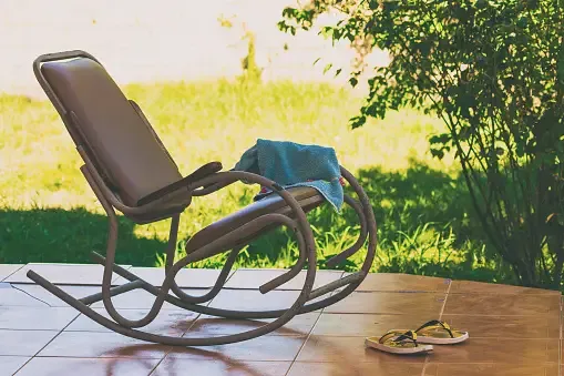 Patio swivel rocker chairs