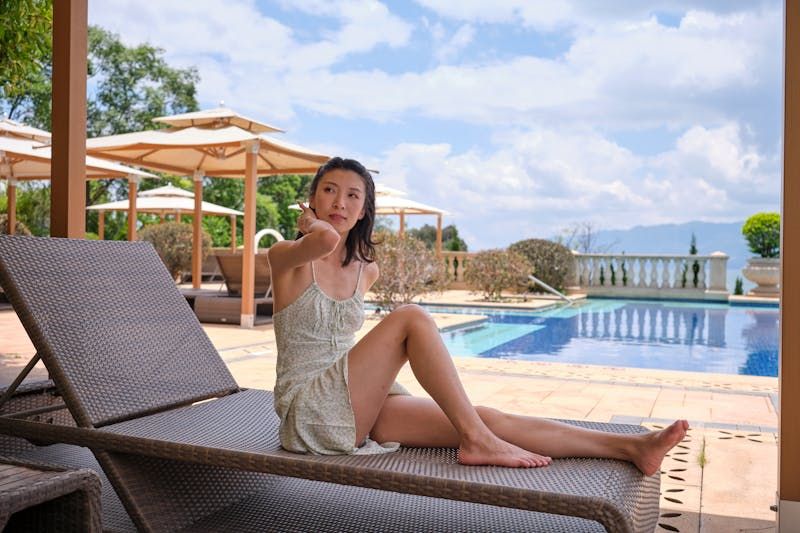 Outdoor Adjustable Chaise Lounge