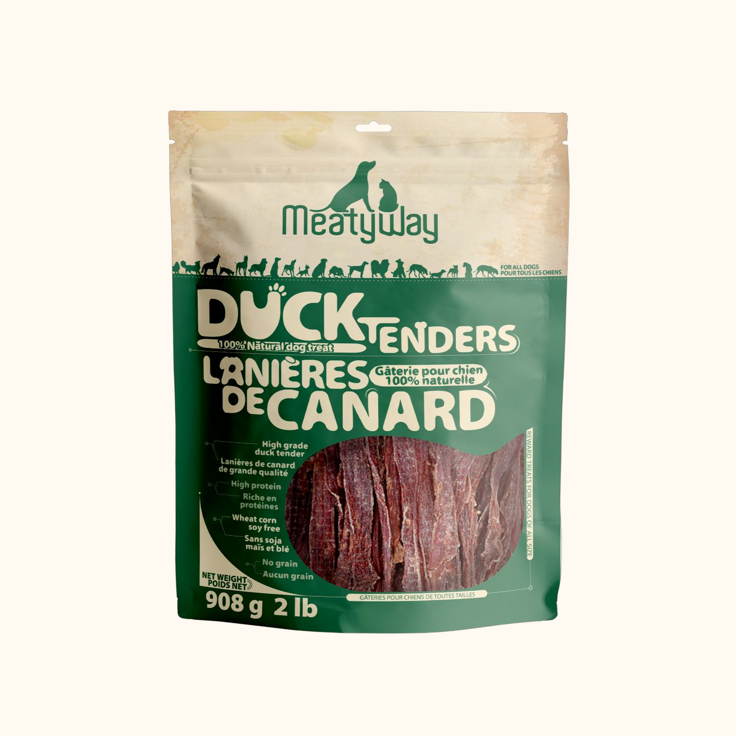 duck jerky treats