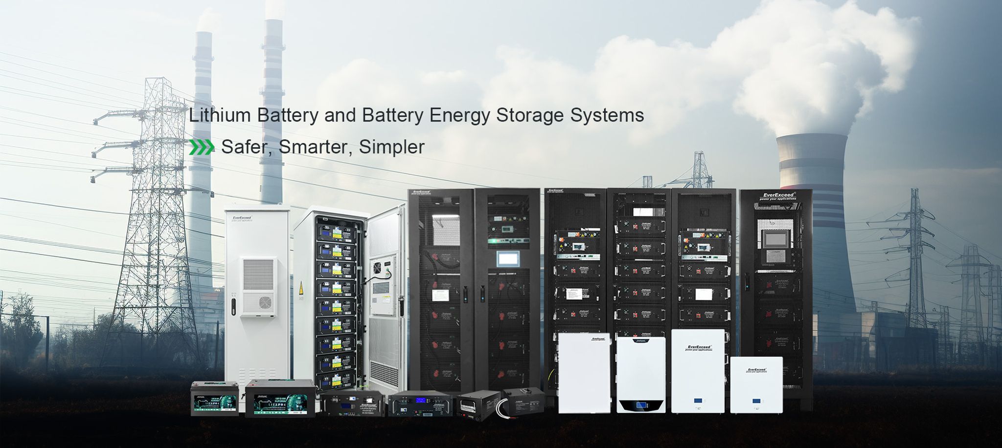 EverExceed Energy Storage Lithium Batteries